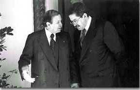 Abdelaziz Bouteflika et Ahmed Ouyahia